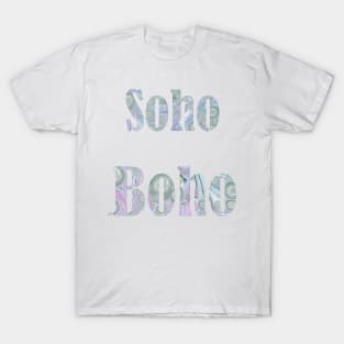 Marbled Paper Abstract : Boho Soho T-Shirt